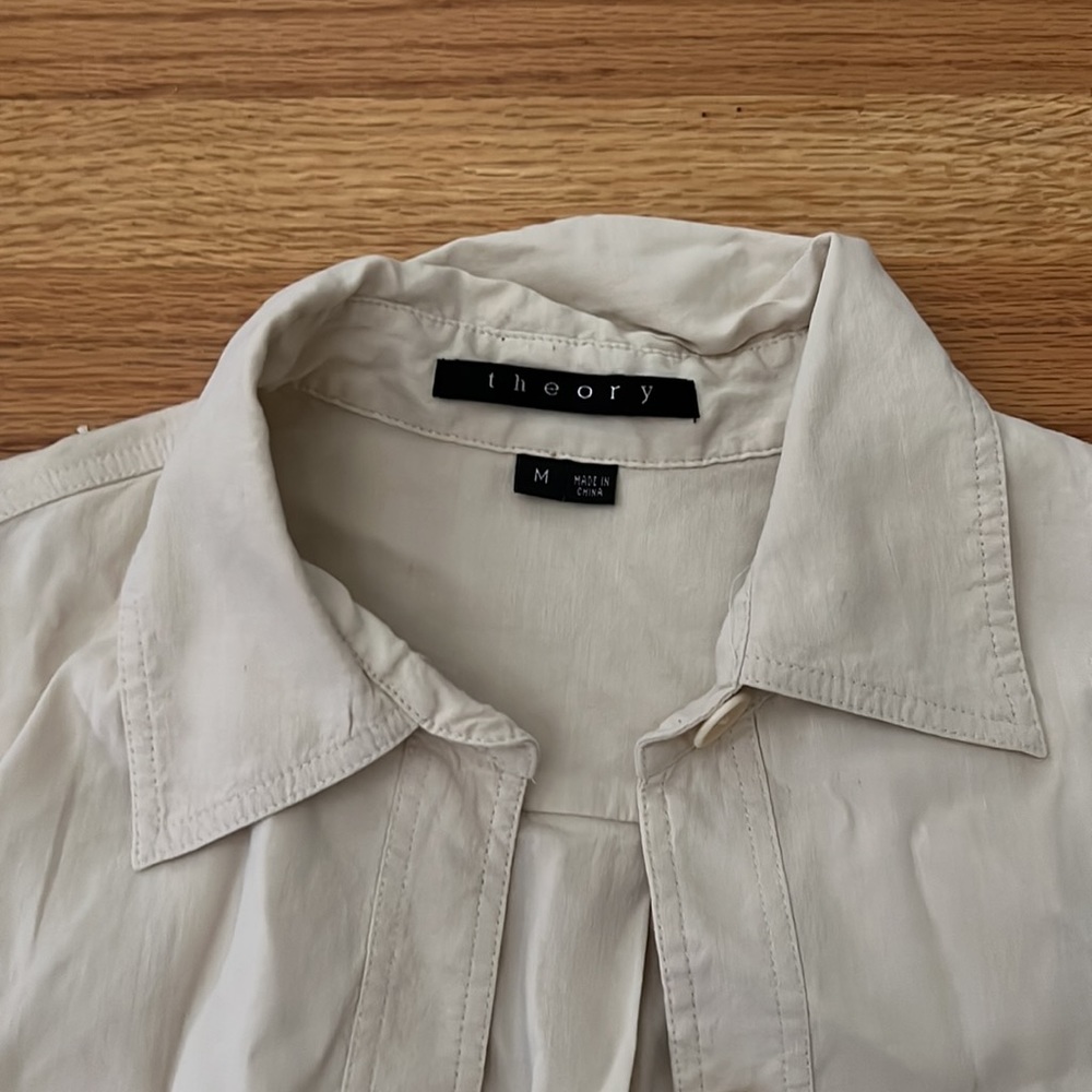 Theory Linen Jacket - Picture 4 of 9